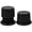Black, variant on Mersess 2-Pack Adjustable Headboard Stopper Brackets for Wall, Bed Headboard Spacer Support