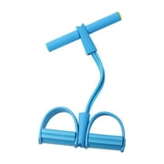 EGNMCR 21 Fitness Resistance Bands-4 Tube Pedal Ankle Puller - 2023 New Sit Up Leg Stretch Rope Exercise Bands With Handles, Stretching Workout Fitness Bands For Arm W carpet rake