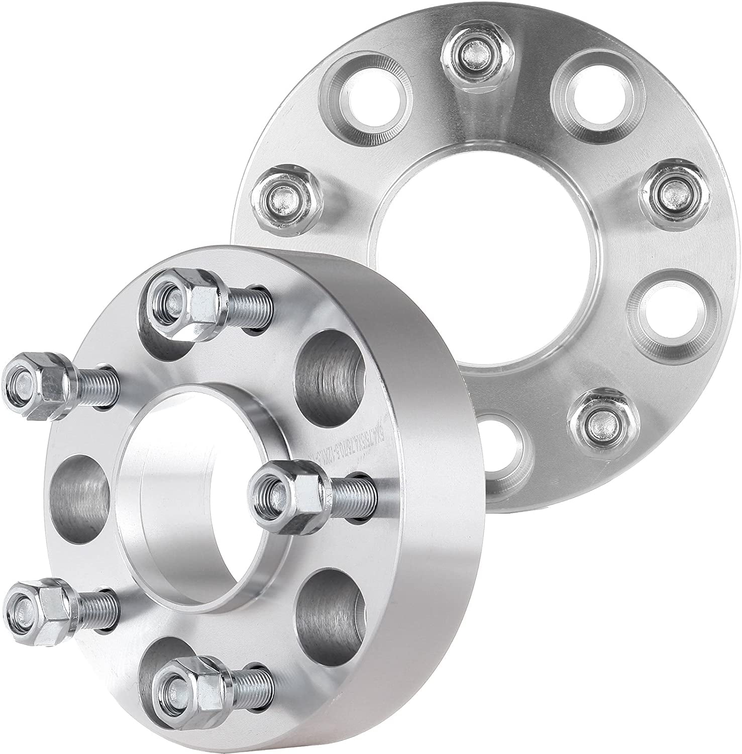 ECCPP 4x 5 lug Wheel Spacers Hubcentric 5x4.75 to 5x4.75 3 Wheel Spacers Adapter 5 Lug Fits for Ch-evr-olet Camaro for Ch-ev-y Blazer for Cadillac XLR with 12x1.5 Studs