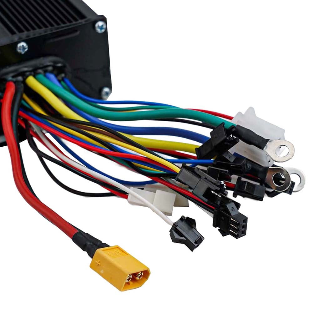 qiya 48V-72V 40A E-bike Controller Intelligent 3-mode Sine Wave for Brushless Motor