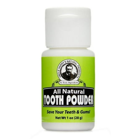 Tooth Powder - All-Natural Tooth Powder by Uncle Harry's Natural Products