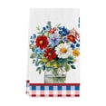 thumbnail image 2 of Hovilon Independence Day Kitchen Towels - Red White Blue Patriotic Dish Towels & Hand Towels, Absorbent Tea Towels for 4th of July, Memorial Day, Labor Day Decor and Cooking Baking Cleaning, 2 of 6