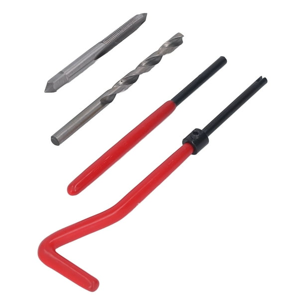 Kit de insertos roscados, kit de reparación de roscas de 30 piezas, herramienta de reparación de roscas, juego de reparación de roscas, instalación sin esfuerzo