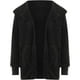 thumbnail image 5 of Abrigo de mujer, chaqueta de felpa, chaqueta con capucha, abrigo de invierno de gran tamaño, abrigo corto, cárdigan cálido, chaqueta con capucha, chaqueta de invierno con bolsillos (3XL), 5 of 6