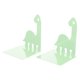thumbnail image 2 of 1 par Metal Dinosaurio Forma Bookends Bookends Soporte Soporte Escritorio Organizador, 2 of 5