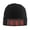 Black, variant on Us Flag Beanie Hat Knit Hat Skull Cap for Men Women Winter Hat Red