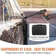 thumbnail image 3 of Cordless Pressure Washer 652 PSI 1.1 GPM Portable Power Cleaner with 4.0Ah Battery Charger 6 in 1 Nozzle for Car Home Floor Cleaning Watering, 3 of 7