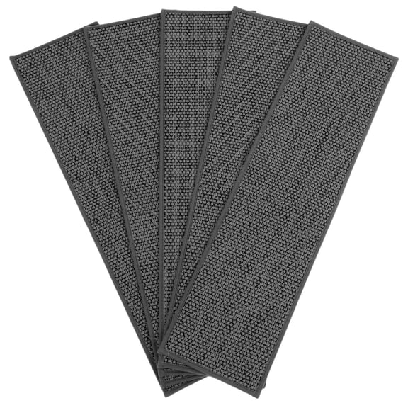 Phenofice Outdoor Stair Treads 5-Pack Non-Skid Polyester Self-Adhesive for Home Safety, Families, and Pets