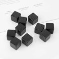 thumbnail image 5 of 10 dados en blanco de 16 mm, cubo acrílico negro, juego de mesa para niños, juguete DIY, divertido y educativo., 5 of 5