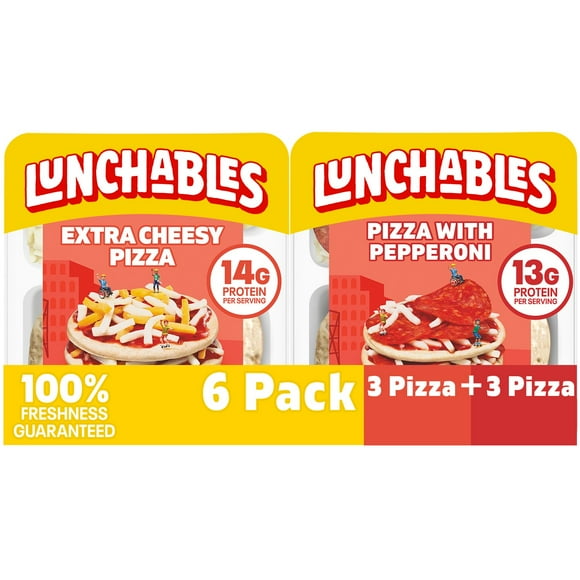 Lunchables Pizza Kits Variety Pack 6 pk.