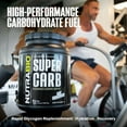 thumbnail image 4 of NutraBio Super Carb - Complex Carbohydrate Supplement Powder - Cluster Dextrin and Electrolytes for Performance Enhancement & Muscle Recovery - Unflavored, 30 Servings, 4 of 9