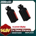thumbnail image 1 of Batería de 3500MAH 2 Pzas para Daiwa Shimano PLAYS3000 Tanacom1000, MD3000 BM2900 Carrete Eléctrico de Pesca Seaborg, 1 of 6
