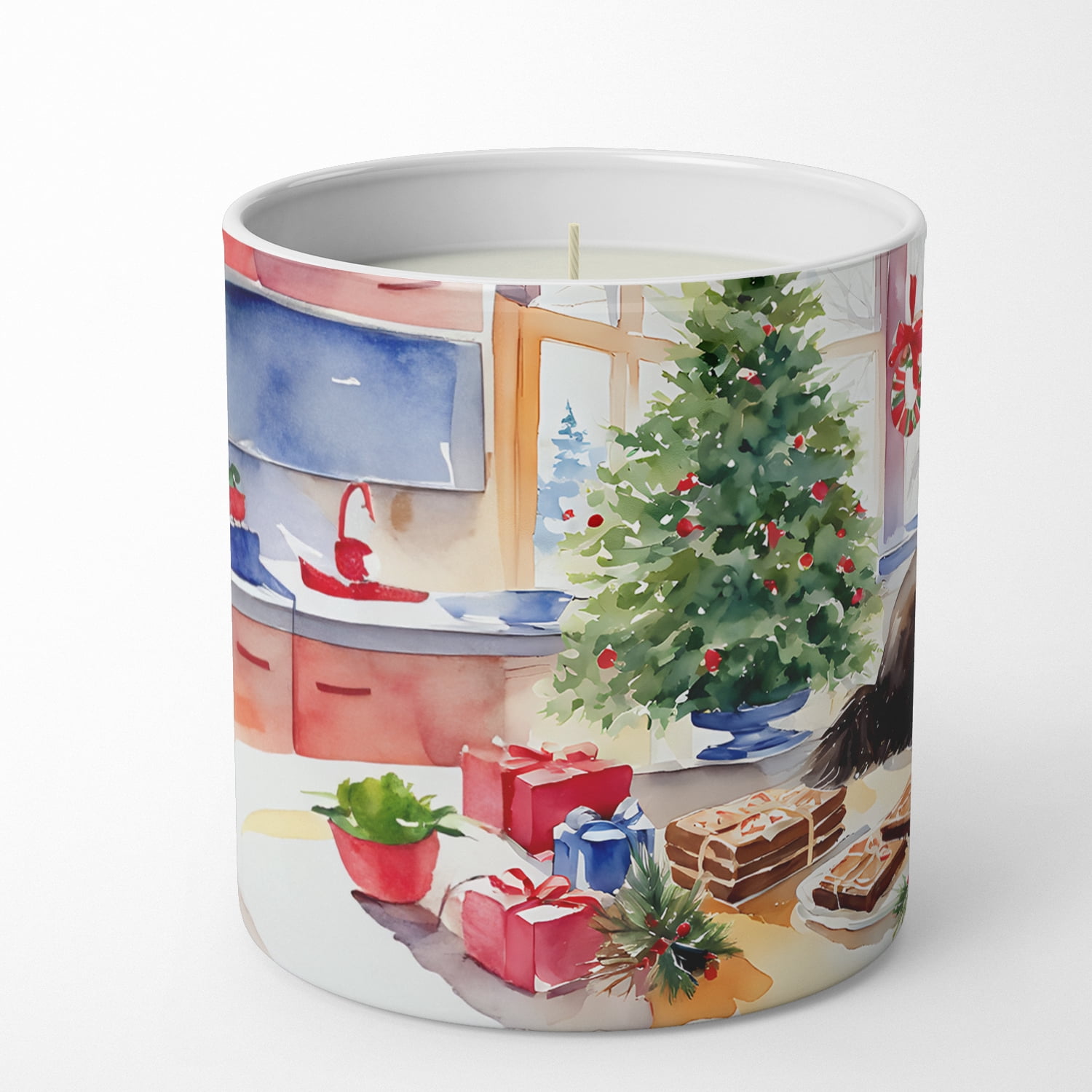 Newfoundland Christmas Cookies Decorative Soy Candle 3.25 in x 3.75 in