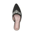 thumbnail image 4 of Naturalizer Women's Pnina Tornai Pyaar Mule Black Satin 6M, 4 of 5