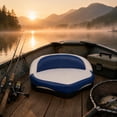 thumbnail image 3 of JWQFBC Triangle Boat Seat Sunproof PVC Boat Chair Marine Seating for Fishermen, Anglers, 3 of 10