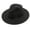 Black, variant on OOOUM Classic Fedora Hats For Mens And Womens Wide Brim Floppy Sun Hats Elegant Vintage Summer Hat Orange