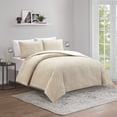 thumbnail image 5 of Better Homes & Garden Tan Chenille 3-Piece Comforter Set, King, All Ages, 5 of 8