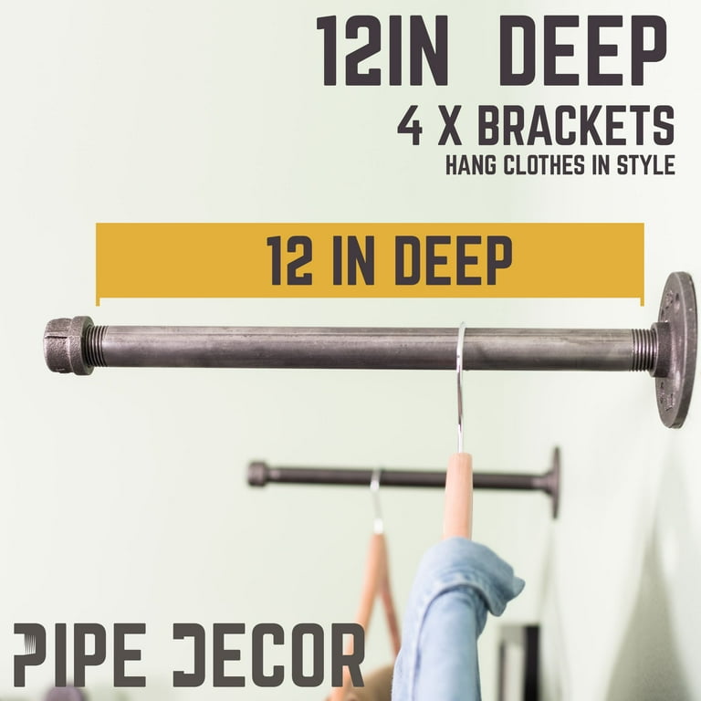 Clothes hanging brackets sale
