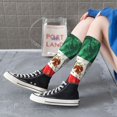 thumbnail image 7 of Knee High Socks for Women Mexico-Flag- Print Long Tube Sock Uniform Socks, 7 of 7