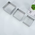 thumbnail image 6 of 3Pcs Stainless Steel Square Cookies Embossed Cutters Dumpling Wrapper Molds Biscuit Printing Mould Baking Tool for DIY Dessert Kitchen, 6 of 10