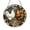 Acrylic 3.5 Inch, variant on Round Farm Chicken Stained Glass Style Suncatcher, Rustic Rooster Decorative Window Hanging Art Panel
