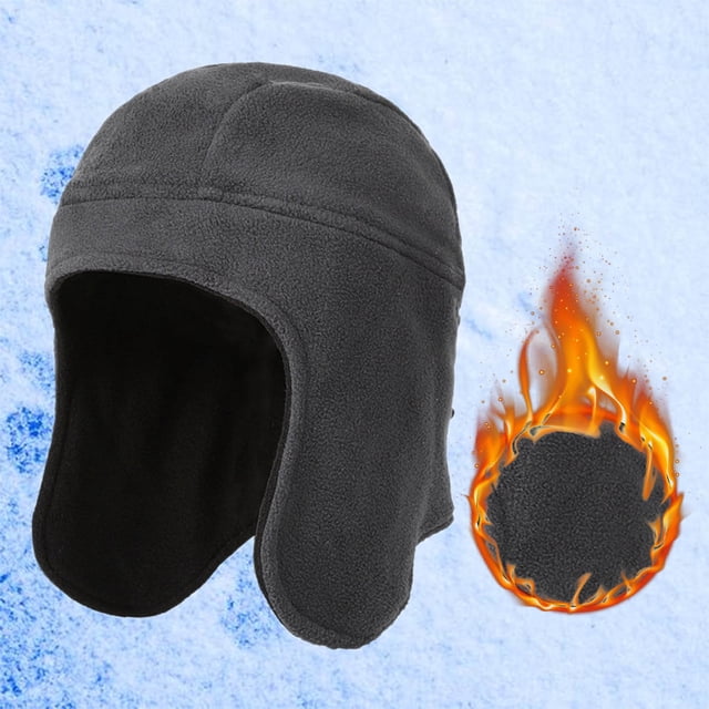 Bomber Hats Autumn Winter New Hats Polar Fleece Rar Protection Hats For Men And Women Solid Pullover Hats Warm Keeping Versatile Dome Windproof Hats Bomber Hats