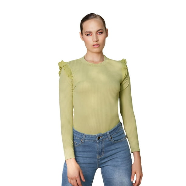 Blusa André Badi INNESSA verde grande