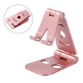 thumbnail image 4 of Support de Tablette Pliable Multifonctionnel Réglable Créatif Antidérapant Support de Téléphone Portable Universel pour Bureau pour Tablette et Téléphone Intelligent Multi-Angle Portable (Blanc), 4 of 9
