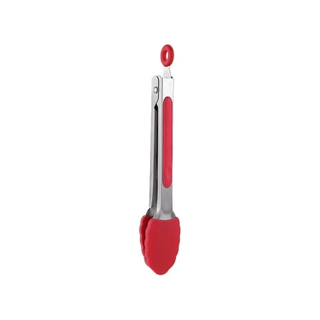 Home Saving! Jubipavy Kitchen Tongs Tongs For Cooking Stainless Steel Nonstick Kitchen Clips For BBQ Food Turner