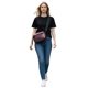 thumbnail image 4 of Bolsa crossbody marca Luxo Brand modelo UNIBELLA, color vino material Nylon metalizado, 4 of 5