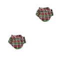 thumbnail image 3 of Camisa para perros Methold Flexible Delgada varios tamaños Rojo verde 2piezas, 3 of 6