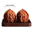 thumbnail image 3 of HEWANG 2 PCS Chinese Walnuts Fidget,Walnut Hand Massage Balls,for Travel and Meditation Therapy (1 Set), 3 of 4