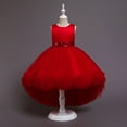 thumbnail image 4 of Esaierr Kids Dress Princess Dress 3-10Y Toddler Flower Fluffy Dress Piano Performance Dress Sleeveless Party Gown Birthday Dress Photography Prop Special Occasion Dress, 4 of 7