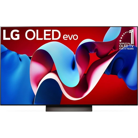 LG 77-Inch C4 OLED evo 4K Smart TV - α9 AI Processor 4K, Alexa Built-in, 144Hz Refresh Rate, HDMI 2.1, G-Sync, FreeSync, VRR, WebOS 24, Dolby Vision, Dolby Atmos (OLED77C4PUA, 2024)