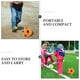 thumbnail image 5 of 4 balones de fútbol educativos para exteriores, juguete silencioso para niños., 5 of 7