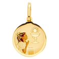 thumbnail image 1 of Precious Stars Bijou Pendentif Première Communion Fille en Or Jaune 14k, 1 of 1