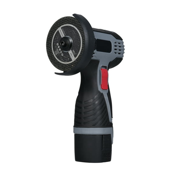 Angle Angle Grinder 28000RPM Cordless Angle Grinder Electric Grinding Tool Mini Angle Grinder with 16.8V 2x1500mAh Battery and Cutting Blades LED Digital Display for Cutting