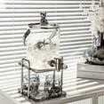 thumbnail image 4 of DOLITY Distributeur de Boissons Glacées Seau à Boissons 3L en Verre avec Robinet, 4 of 9