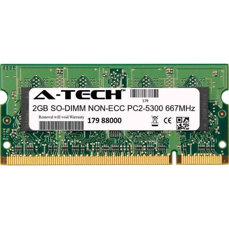 - 2GB Module PC2-5300 667MHz NON-ECC DDR2 SO-DIMM Laptop 200-pin Memory Ram