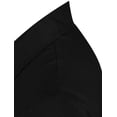 thumbnail image 5 of HAPPY BAY Men's Beach Summer Button Down Short Sleeve Untucked Solid Shirt With Pocket Oxford Casual Shirts for Men XXL Black_W788, 5 of 6