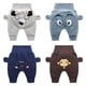 thumbnail image 4 of Pantalones de bebé de primavera y otoño, pantalones grandes de PP para niños y niñas, pantalones de protección abdominal de cintura alta para bebés, pantalones casuales para niños, 4 of 6