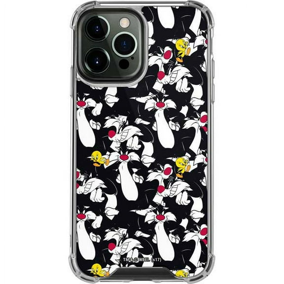 Skinit Looney Tunes Sylvester and Tweety Super Sized iPhone 14 Pro Max Clear Case