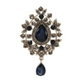 thumbnail image 3 of yuksok Brooch Pin Accessories Vintage Design Gift Decoration Shirt Pin Blue, 3 of 9