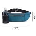 thumbnail image 2 of Apuakthei Fanny Pack con soporte para botella de agua, agua ligera para acampar al aire libre, fitness, senderismo, 2 of 5