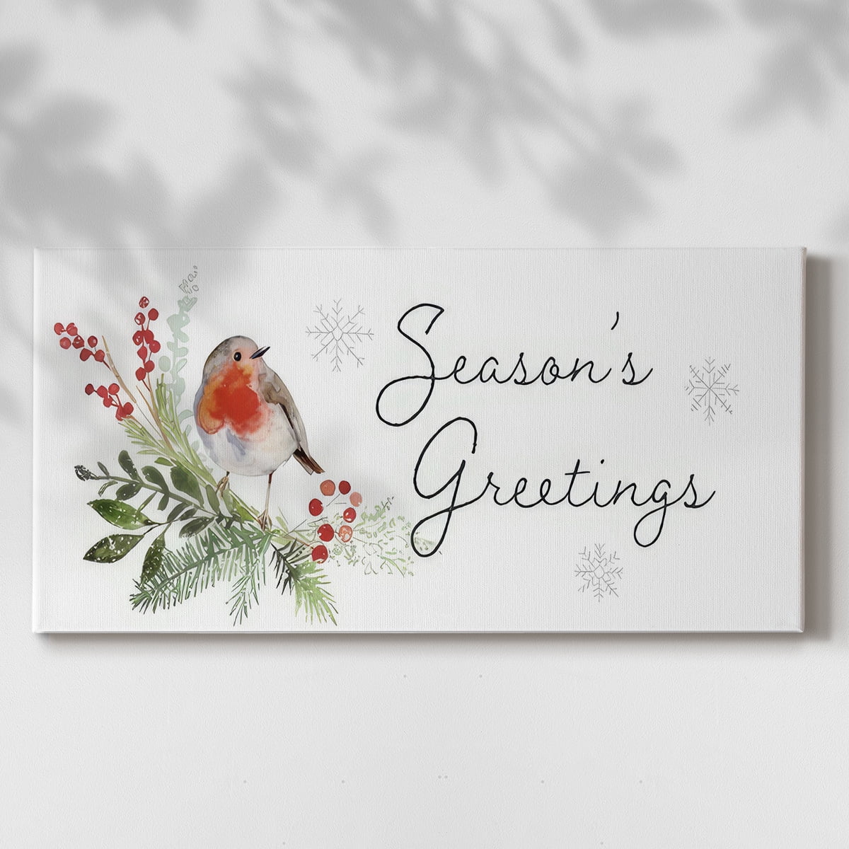 Winter Visitor Collection D- Gallery Wrapped Canvas