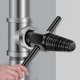 thumbnail image 4 of Extractor de tornillos ZHCH de doble cabeza negro de acero duro, 4 of 5