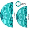 thumbnail image 3 of GZHJMY Dolphins in The Sea Christmas Tree Skirt 48" Christmas Decorations Indoor Outdoor Tree Skir for Home Holiday Party Decorations Gift, 3 of 5