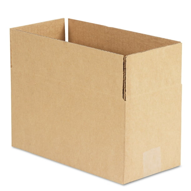 General Supply Brown Corrugated FixedDepth Shipping Boxes, 12l x 6w