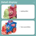 thumbnail image 4 of Automatic Laying Domino Train Electric Car Brick Blocks Kit Creative Game Intelligence Educational DIY Toy Kid Birthday Boy Gift, 4 of 5