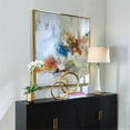 thumbnail image 6 of Uttermost In The Beginning Modern Wood & Canvas Framed Art in Gold/Multi-Color, 6 of 6